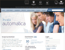 Tablet Screenshot of invata-automatica.utcluj.ro