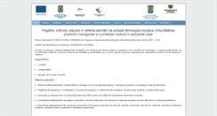 Desktop Screenshot of posdru55652.utcluj.ro