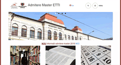 Desktop Screenshot of etti-master.utcluj.ro