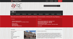 Desktop Screenshot of ie.utcluj.ro