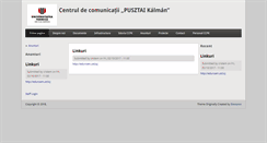 Desktop Screenshot of cc.utcluj.ro