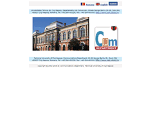 Tablet Screenshot of com.utcluj.ro